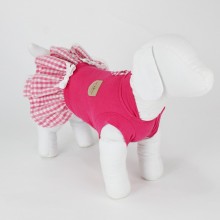 Vestido Malha Barbie Chiclete